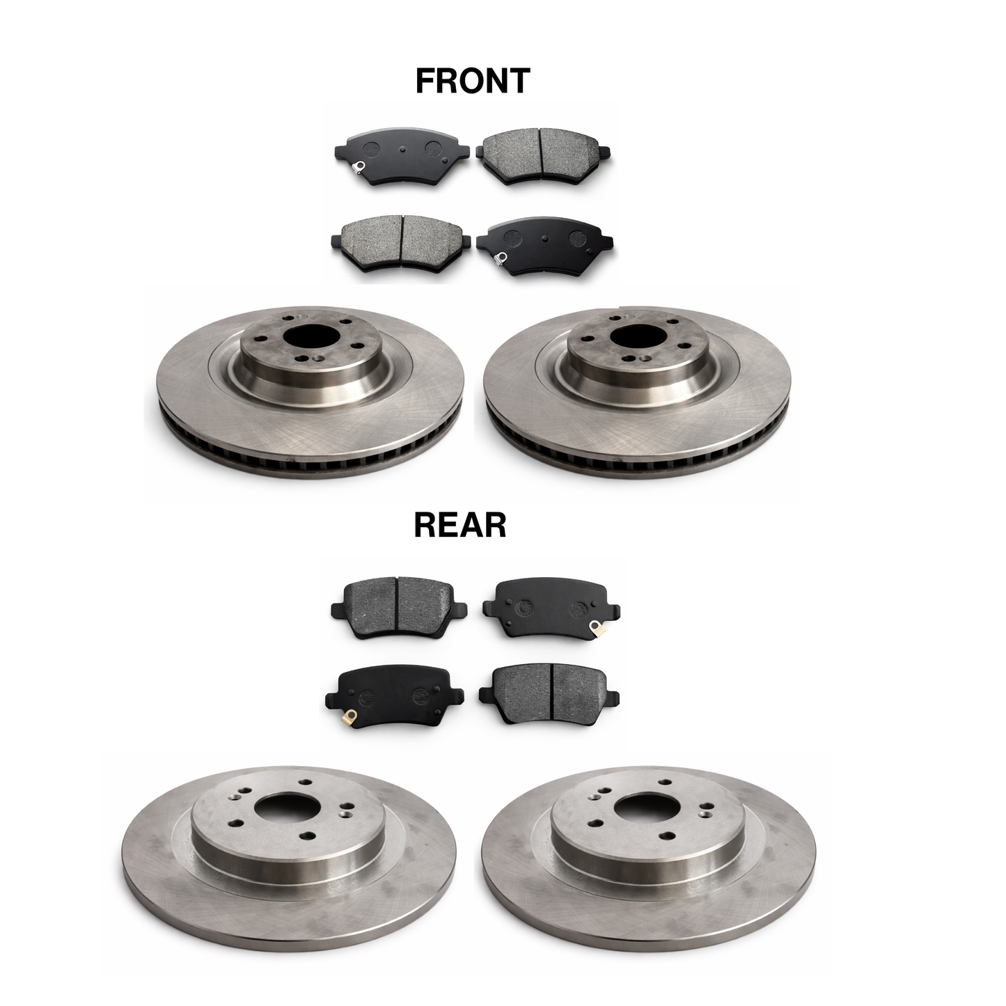 Chery Tiggo 4 Pro 1.5L Full Brake Pads + Discs Kit