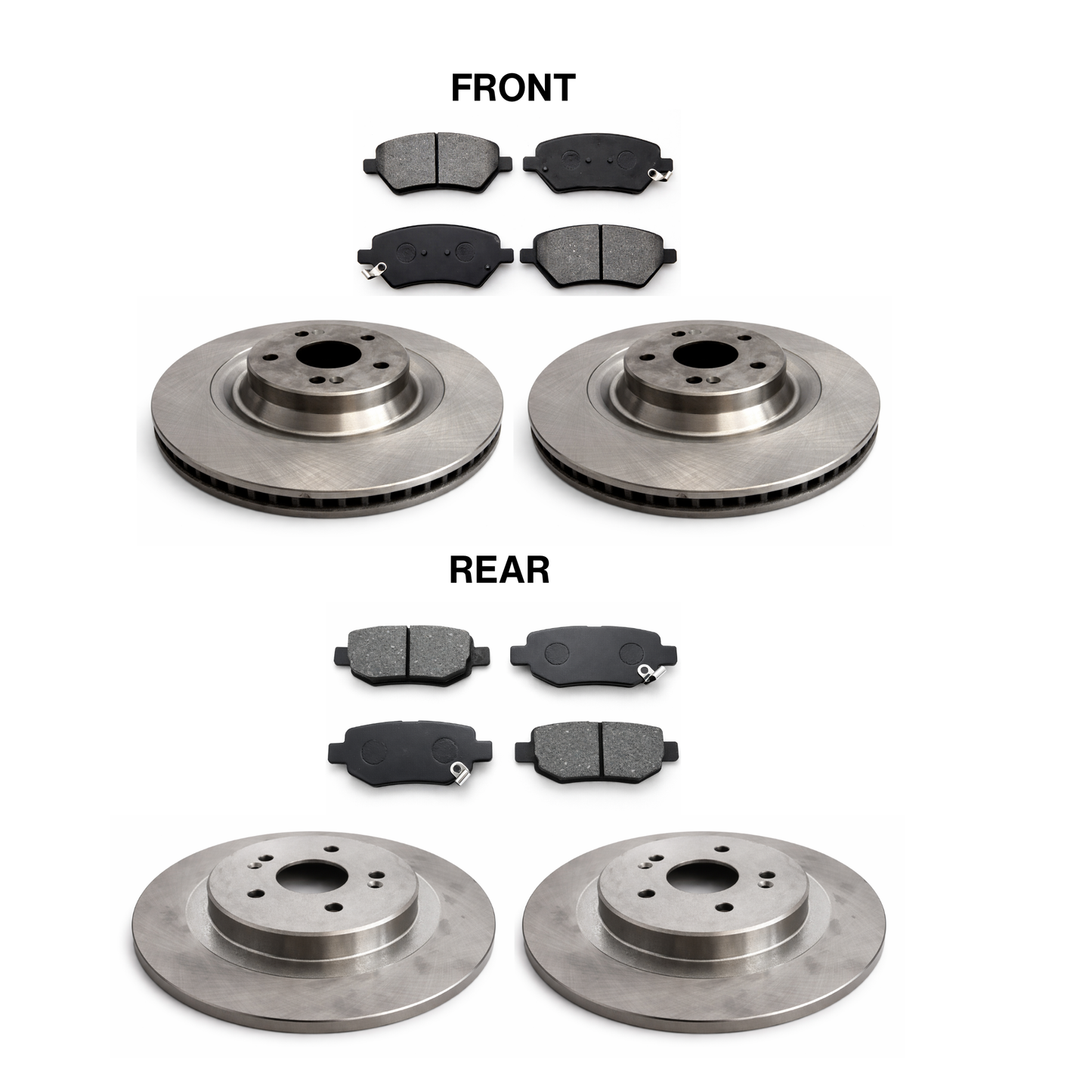Omoda C5 1.5L Street Full Brake Pads + Discs Kit