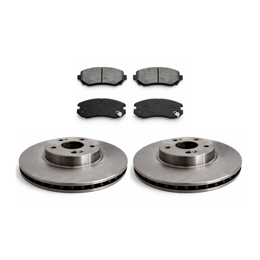 Chery Tiggo 8 Pro 1.6TGDi Brake Pads + Discs (Single Axle) Kit