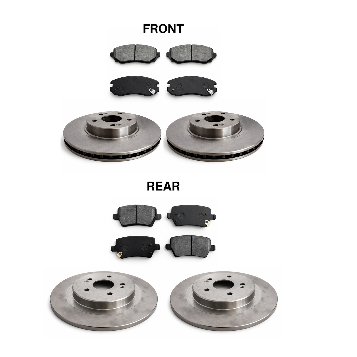 Chery Tiggo 8 Pro 1.6TGDi Full Brake Pads + Discs Kit