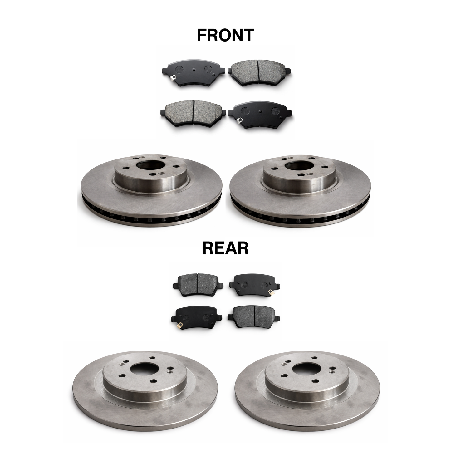 Chery Tiggo 8 Pro Max 2.0TGDi Full Brake Pads + Discs Kit
