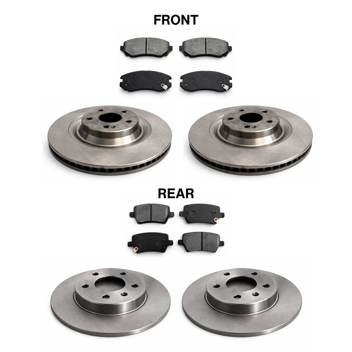 Chery Tiggo 4 Pro 1.5T Full Brake Pads + Discs Kit