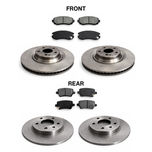 Chery Tiggo 4 Pro 1.5T Full Brake Pads + Discs Kit